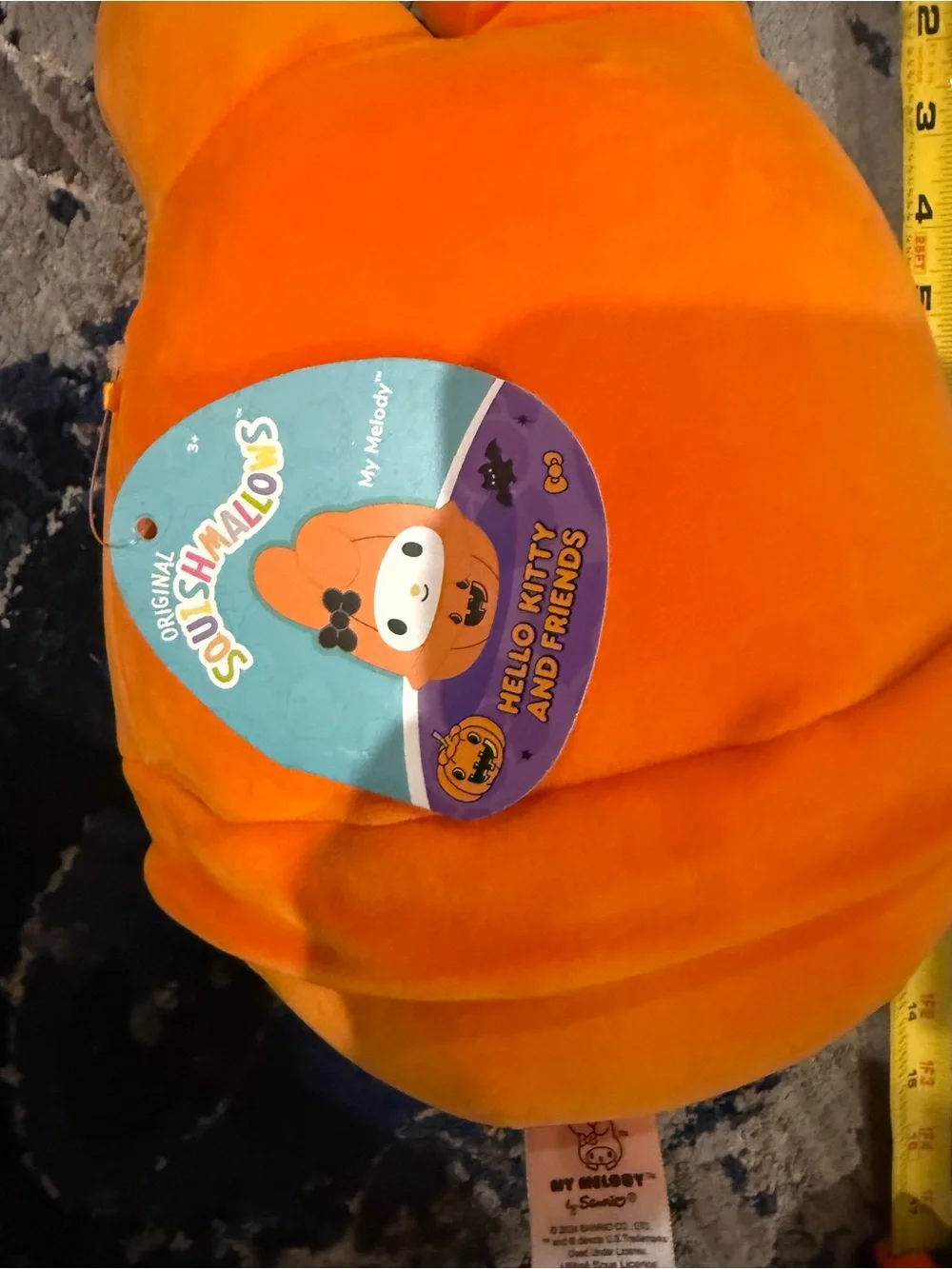 New my Melody Halloween Squishmallow plush